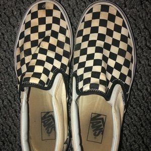 Checkered Vans